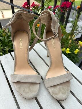 Michael Shannon Nude Stiletto Heels 6.5